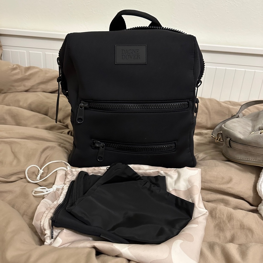Dagne Dover Diaper Backpack Medium Black